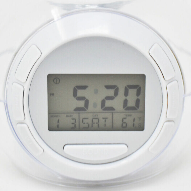 Orologio Digitale con Luce LED Suoni Naturali Data Timer Meteo Temperatura  Casa