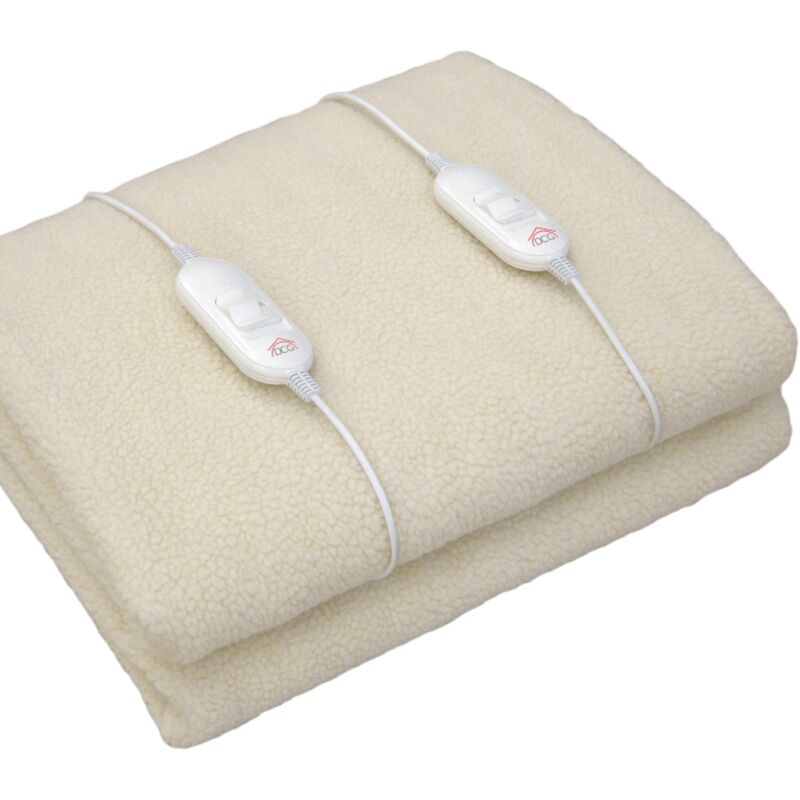 TLGREEN Scaldaletto Matrimoniale, 203x165 cm Coperta Elettrico
