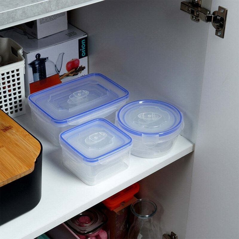 My Home Contenitori salvafreschezza con Chiusura a clic, ermetici
