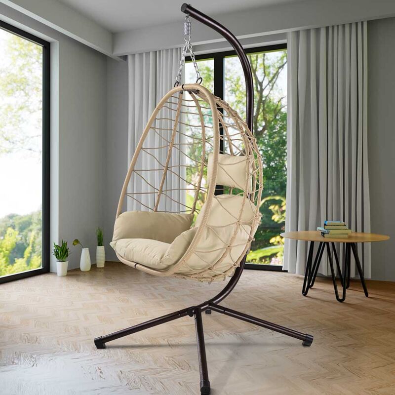 Bathonly Poltrona Sospesa Caraibico, Beige