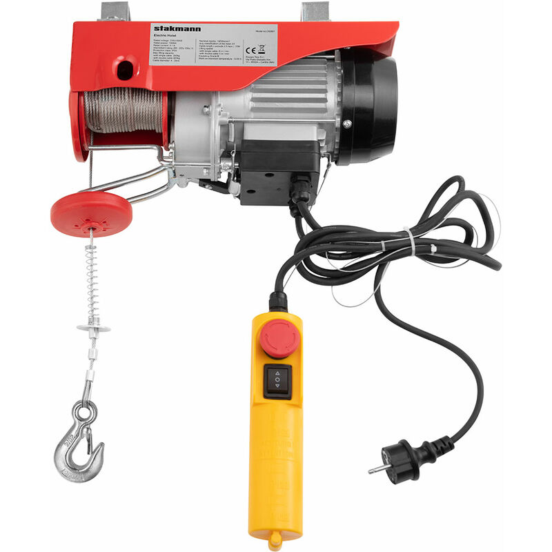 Paranco Di Cervo Montato A Inppo Da 500 Libbre Con Italia - Foto 6