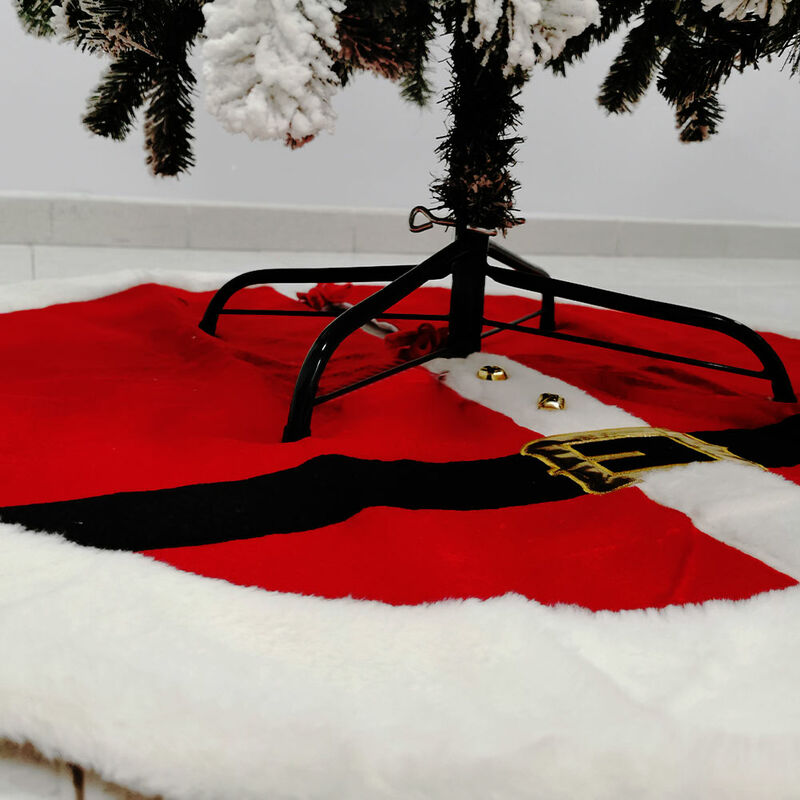 Gonna Per Albero Di Natale Bianca, Decorazioni Per Albero Di Natale In Peluche Tappeto Per Albero Di Natale Puntale Per Albero Di Natale Gonna Per Albero Di Natale 122 Cm 85190524