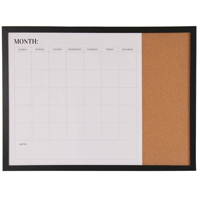 Calendario da parete con lavagna con Memo Adesivo da parete in vinile -   Italia