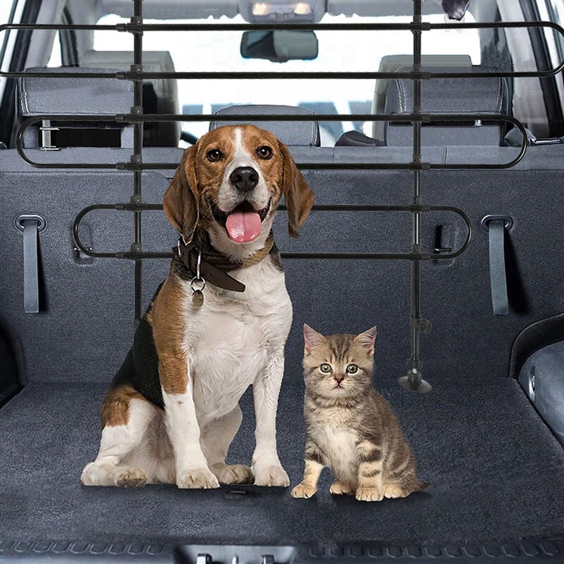 Griglia Divisorio Auto per Cani Universale - Separatore per Cani Bagagliaio  Con