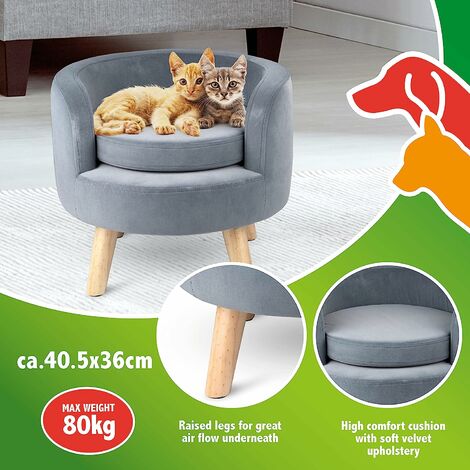 Cuccia Per Gatti Chiusa E Lavabile - Letto Morbido Per Gattini E Cuccioli, Interno/Esterno