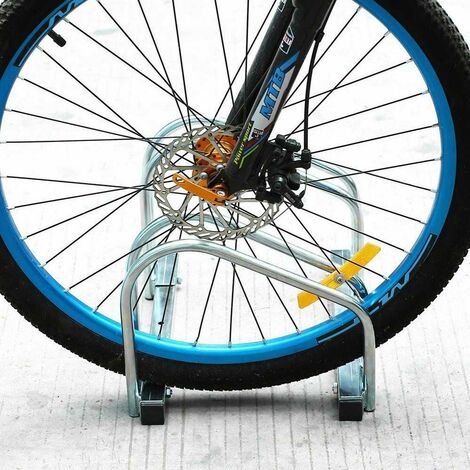 DOUDO Bicicletta parcheggio Rack in Alluminio Bici cavalletto 
