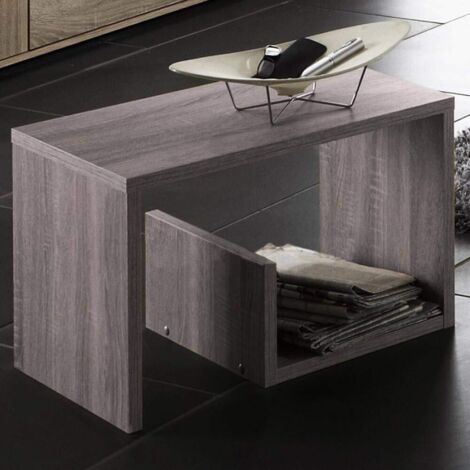 YITAHOME Tavolino Da Caffè Con Piano Rialzabile, Tavolino Da Salotto Legno Moderno Per Divano, Camera Da Letto, 60 X 60 X 45 Cm - 4