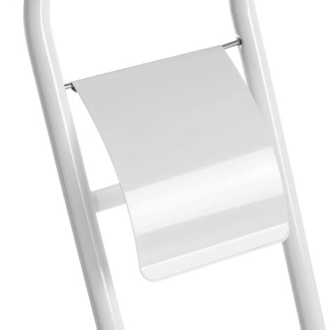 Portarotolo Con Scopino e Portascopino Accessori Bagno In Metallo Bianco 22x80cm
