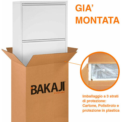Pattumiera Busch Systems Billi Box 35 Litri, Corpo Nero Con Coperchio, Per Casa E Ufficio