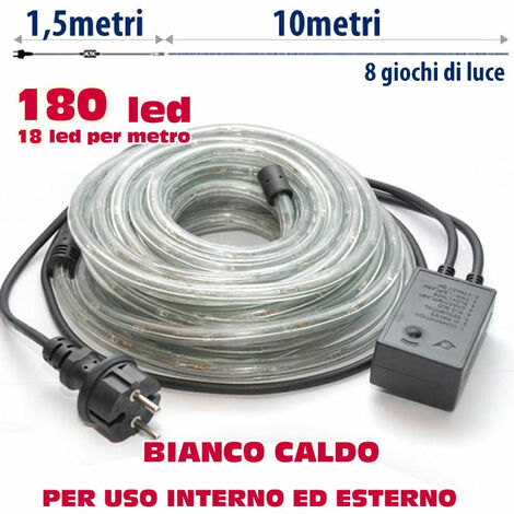 Giovane lupo 10 metri Tubo luminoso Pesca di Mare Profondo Morbido di Plastica Pesca Angling Glow Tubing Tool Attrarre Pesce
