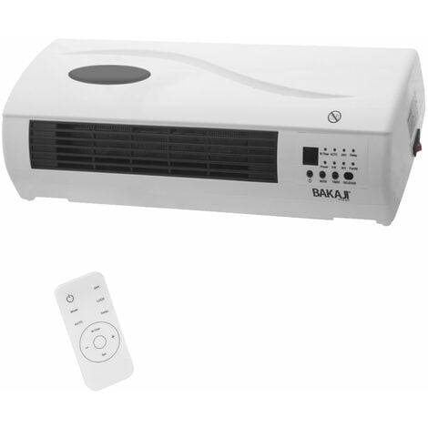 2000W Stakmann Termoventilatore Ceramico Elettrico A Parete Montaggio A Muro Con Telecomando 2 - Foto 4