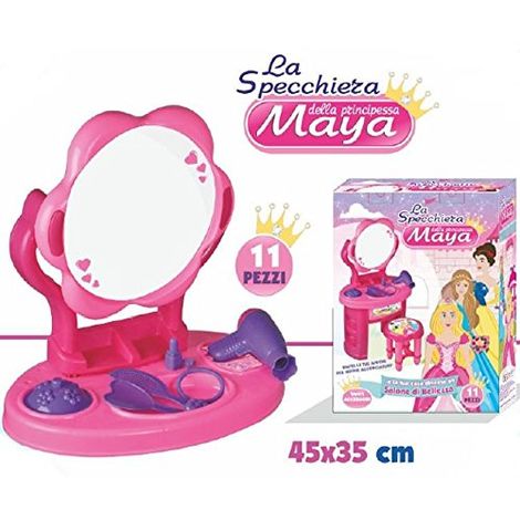 Specchiera Da Tavolo Per Bambine Principessa Maia Playset Con Accessori