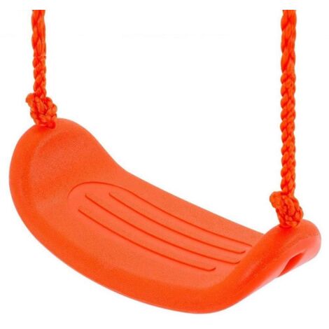 Altalena Regolabile ZERRO Per Bambini, Con Cintura Di Sicurezza, Schienale E Barra T, Portata 50 Kg, Rossa