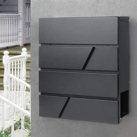 Cassetta Postale Per Recinzione Silmec S014 Acciaio Inox - Foto 11