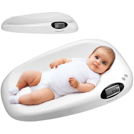 Bilancia Bambini Neonati Digitale Pesa Neonato Peso Massimo 20kg Funzione Tara