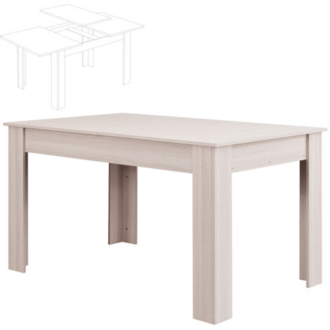 Tavolo da Pranzo Allungabile Estensibile 90 x 140 fino a 190 cm Salvaspazio Olmo