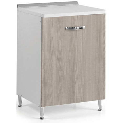 Mobiletto Base Cucina In Colore Olmo - Componibile Made In Italy 40x50x85 Cm - Foto 4