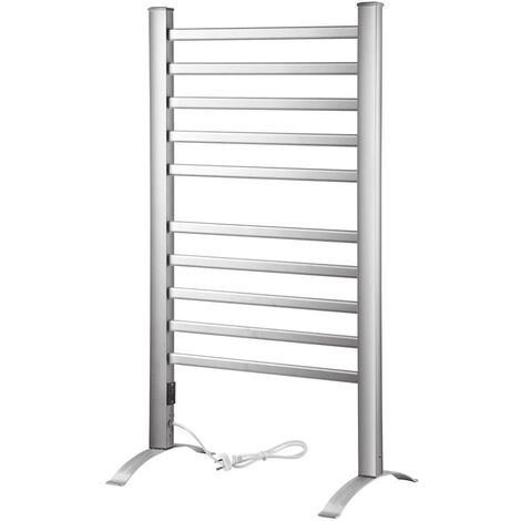 Scaldasalviette Termoarredo Elettrico Bagno 2in1 Asciugabiancheria 10 Elementi