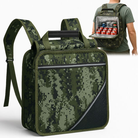 Ondis24 Borsa Frigo Termica Per Campeggio E Picnic – Plastica, Colori Blu/Verde - 2
