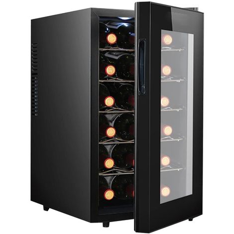 Cantina Refrigerante Vino Cantinetta Frigo Elettrica 18 Bottiglie 52lt 70w