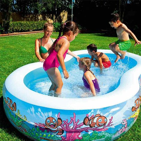 Piscina Gonfiabile Otto Family 262x157x47cm 544LT 2 Anelli Per Esterno  Bestway