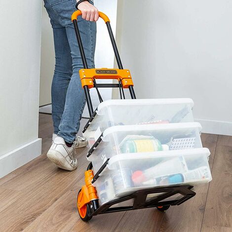 Carrello con ruote Portatutto Pieghevole 2 in 1 FOLD MAX