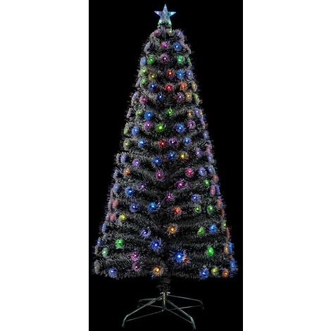Albero Di Natale Artificiale Innevato 240 Cm 64 Rami Con Tronco Ginepro Del Gargano Verde 87592331