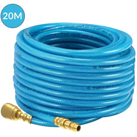 Tubo ad Aria Compressa Compressore Tubo a Pressione Attacco Semplice Veloce 20m (1/5)