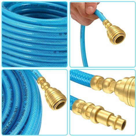 Tubi, Tubazioni E Tubi Flessibili Tubo Flessibile Per Aria Ad Alta Pressione 15M Sistema Flessibile Di Tubazioni Dellaria In Plastica Eva Kit Di