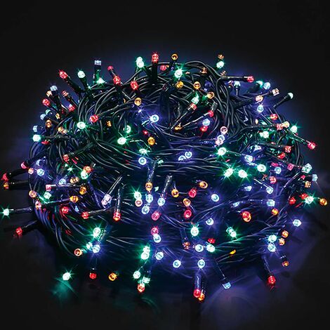 Luci di Natale Led a Luce Calda Fredda Bianca da Esterno Interno Addobbi Albero - Temperatura di colore: Multicolor - Numero Led: 1000 (1/5)