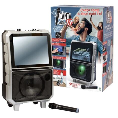 CANTA TU KARAOKE Trolley Microfono Wireless 40W CTC06000 Giochi Preziosi EUR 308,95 - IT