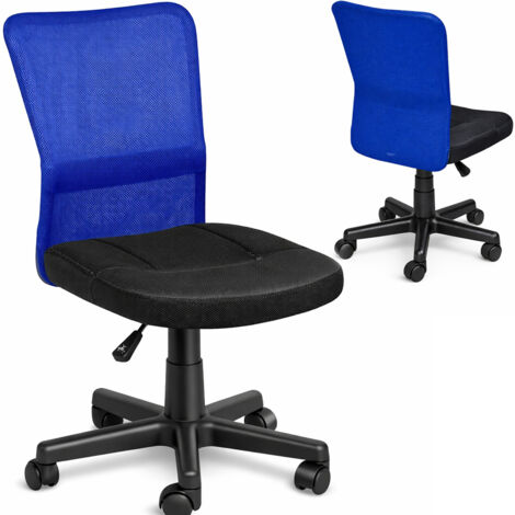 Sedia Ufficio BAKAJI Girevole Ergonomica In Rete Traspirante, Regolabile In Altezza Con Braccioli E Ruote – Nero