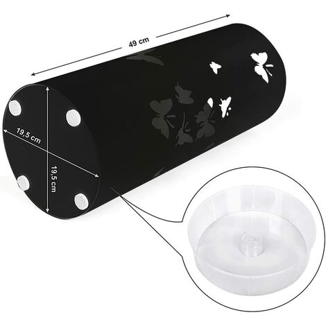 BAKAJI Portaombrelli Stand In Ferro Design BAK4B Forma