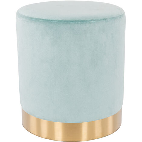 Pouf Pieghevole In Velluto Riccio Con Contenitore - 38x38 Cm, Multiuso Per Giocattoli E Poggiapiedi, Blu Navy