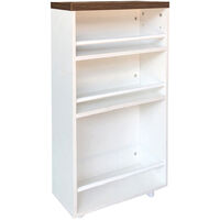 Carrello Da Cucina Classico Con Cassetti E Ruote In Legno Salvaspazio 89x40x84cm Tr4801 069tr4 - 9