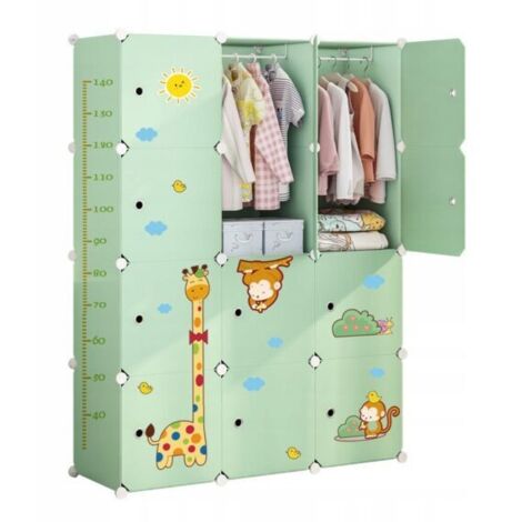 Modularer Kleiderschrank Für Kinder 147x111x47 Cm