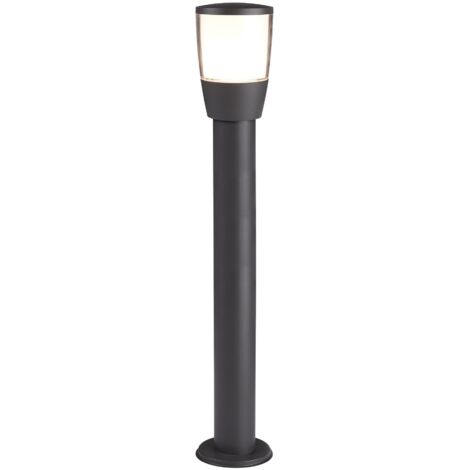 Searchlight Tucson - 1 lumière grande borne extérieure gris foncé clair IP44, E27 (1/5)