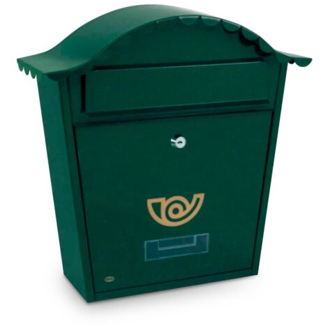 AMIG  Boîte aux lettres  1  370 x 360 x 105 mm  Acier  Vert (1/5)