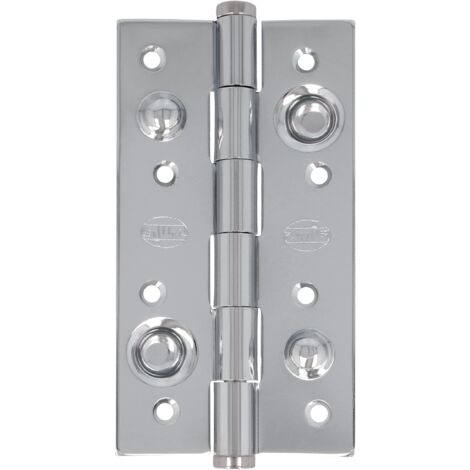 AMIG  Charnière sécurité  565  150 x 82 x 3 mm  Acier  Chromé brillant (1/5)