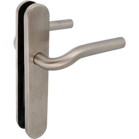 AMIG  Poignées sur plaque  20P  230 x 40 mm  Acier inoxydable AISI 304  Mat (1/5)
