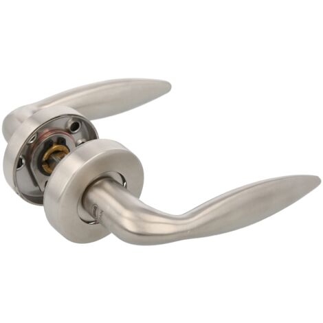 AMIG  Poignées sur rosace  35R  Ø53 mm  Acier inoxydable AISI 304  Mat (1/5)