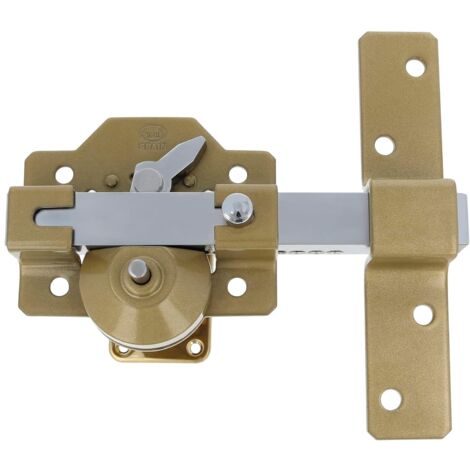AMIG  Verrou de sécurité  2  88 x 153 mm  Acier  Martelé (1/5)