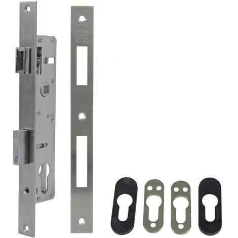 AMIG Serrure encastrée 720E 32 mm Acier inoxydable AISI 304 Mat (1/5)