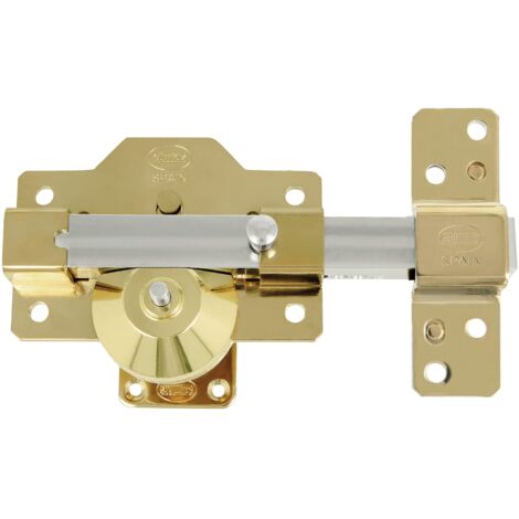 AMIG  Verrou haute sécurité  8 PLUS  90 x 154 mm  Acier  Or (1/5)