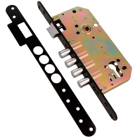 AMIG  Serrure encastrée  101 BASE  50/85  Acier  Noir (1/5)