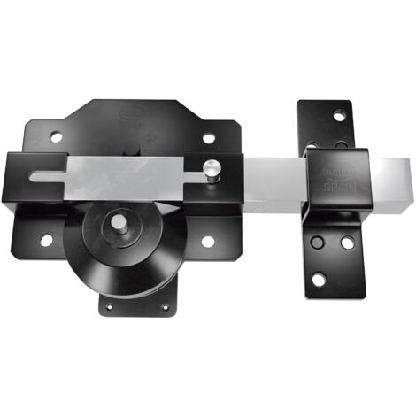 AMIG  Verrou de sécurité  1  88 x 153 mm  Acier  Noir (1/5)