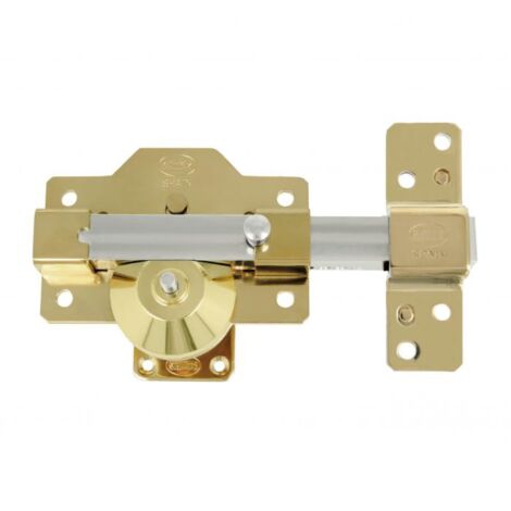 AMIG  Verrou haute sécurité  1PLUS  90 x 154 mm  Acier  Or (1/5)