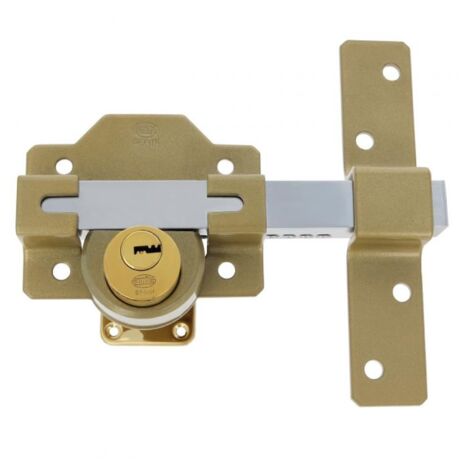 AMIG  Verrou de sécurité  4  105 x 170 mm  Acier  Martelé (1/5)
