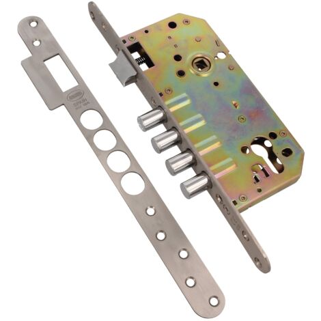 AMIG  Serrure encastrée  101  50/85  Acier inoxydable AISI 304  Mat (1/5)