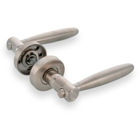 AMIG  Poignées sur rosace  22R  Ø53 mm  Acier inoxydable AISI 304  Mat (1/5)